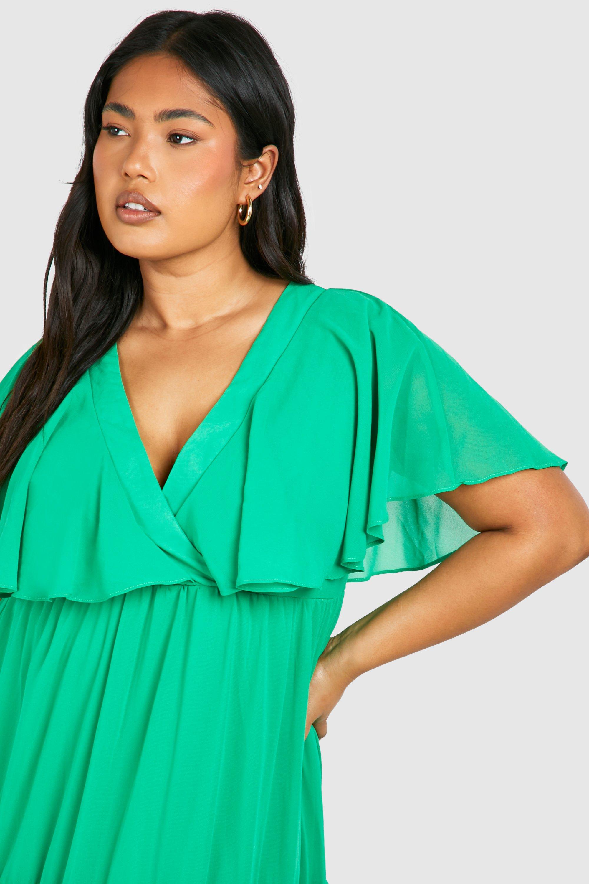 Dresses | Plus Size Angel Sleeve Embellished Midaxi Dress